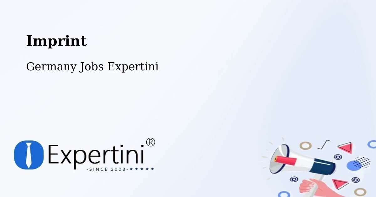 Imprint – Neu Ulm - Germany Jobs Expertini